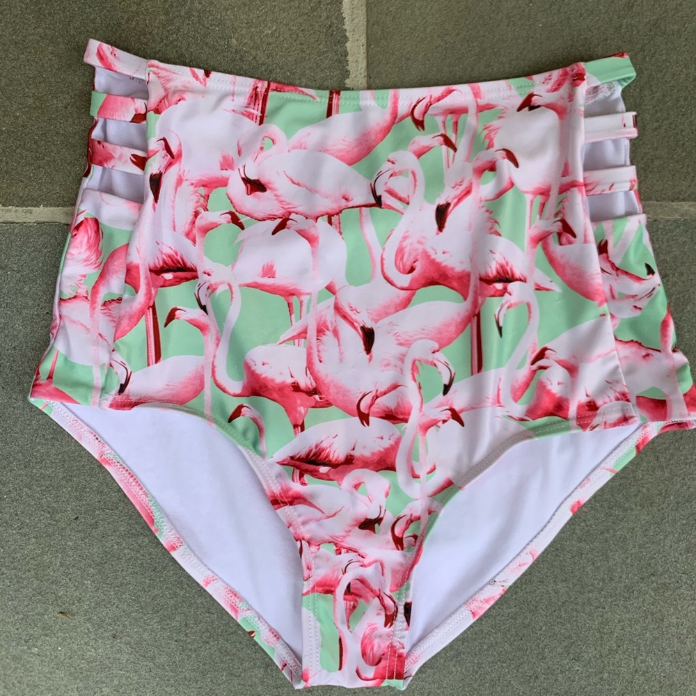 GabiFresh for Swim Sexy Flamingo Bikini Bottoms - Picture 2 of 6